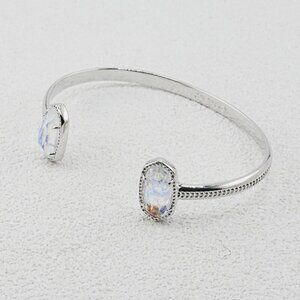 Kendra Scott Oval White AB Bangle